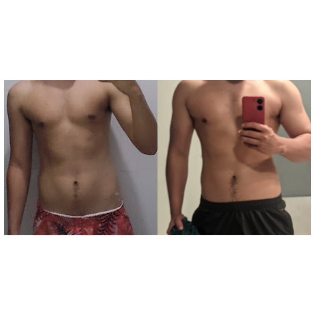 Antes e Depois de Usuário 1